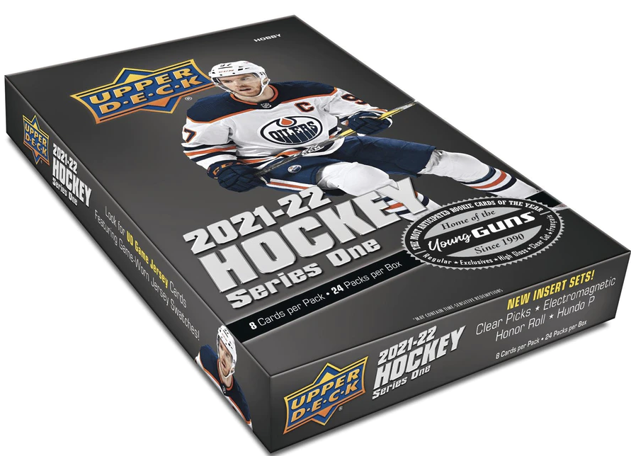 2021-22 Upper Deck Hockey Series 1 Hobby Box